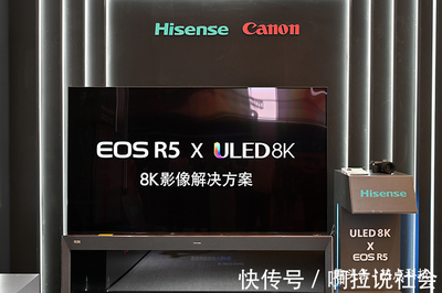 UDE2021佳能與海信聯手展示8K影像解決方案